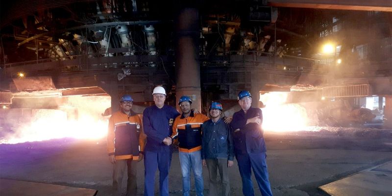 Furnace repair project receives high appreciation from Tata Steel